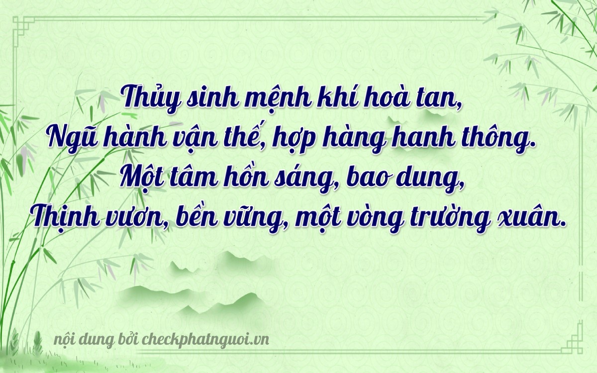 Bài thơ ý nghĩa cho <b>biển số 63D1-13211</b> tại website checkphatnguoi.vn