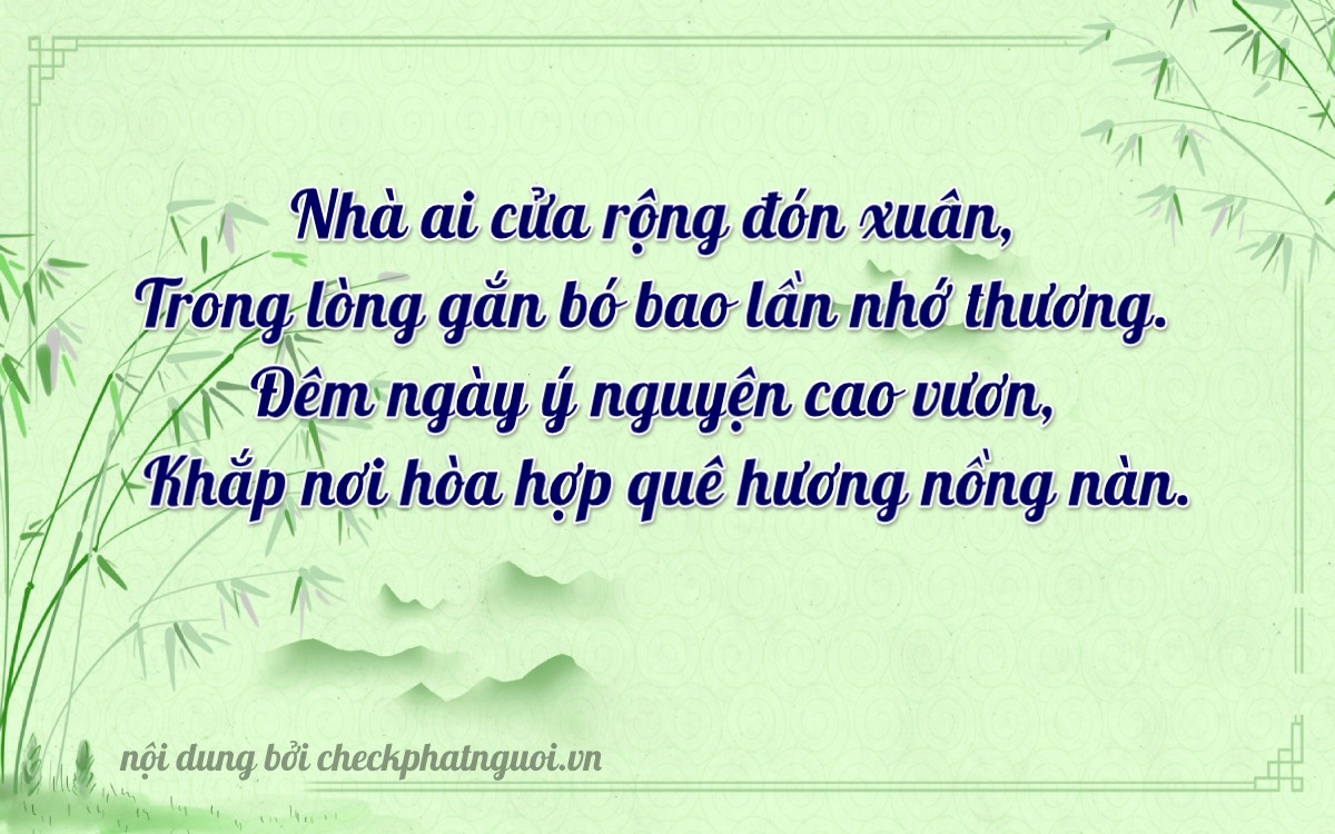 Bài thơ ý nghĩa cho <b>biển số 63H-28732</b> tại website checkphatnguoi.vn