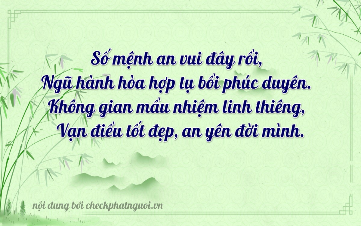 Bài thơ ý nghĩa cho <b>biển số 64A-10604</b> tại website checkphatnguoi.vn