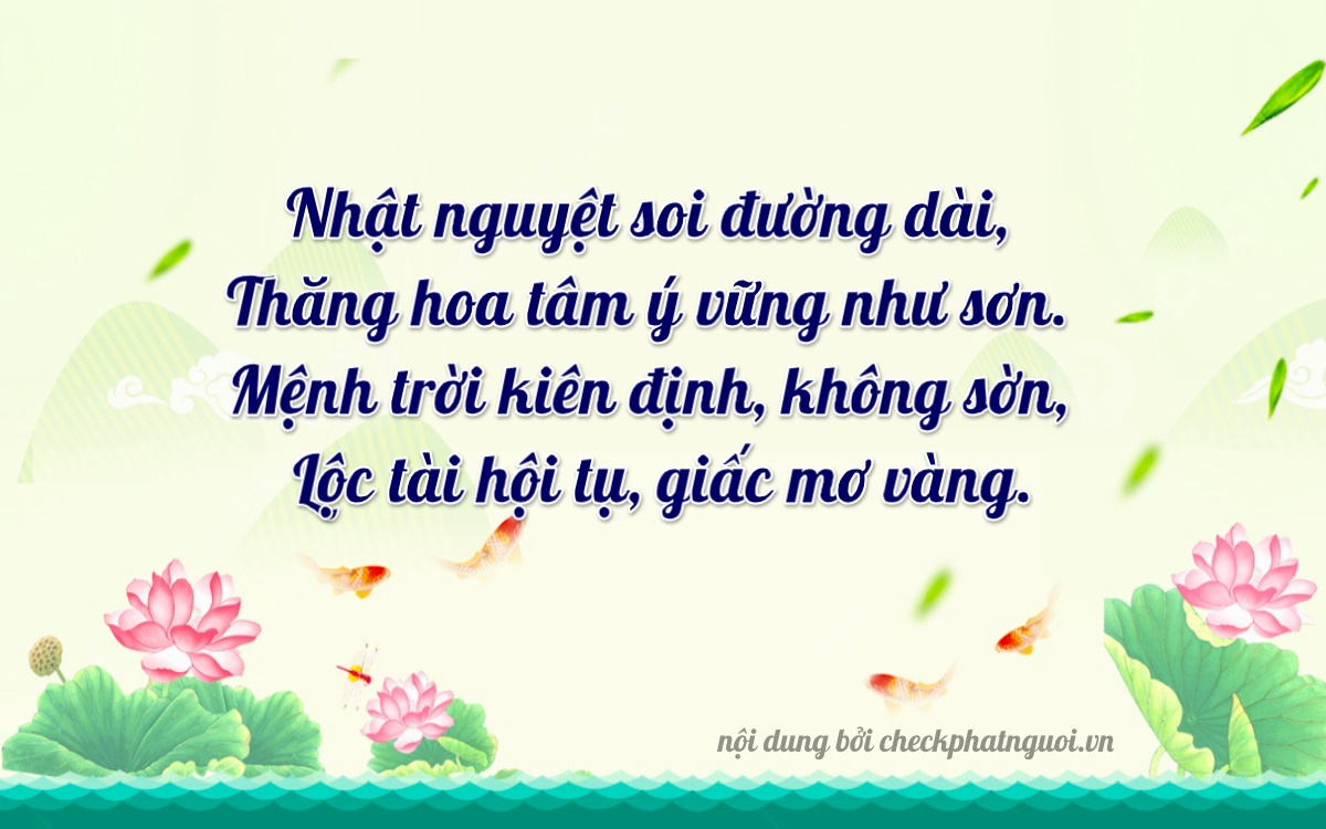 Bài thơ ý nghĩa cho <b>biển số 64B2-39727</b> tại website checkphatnguoi.vn