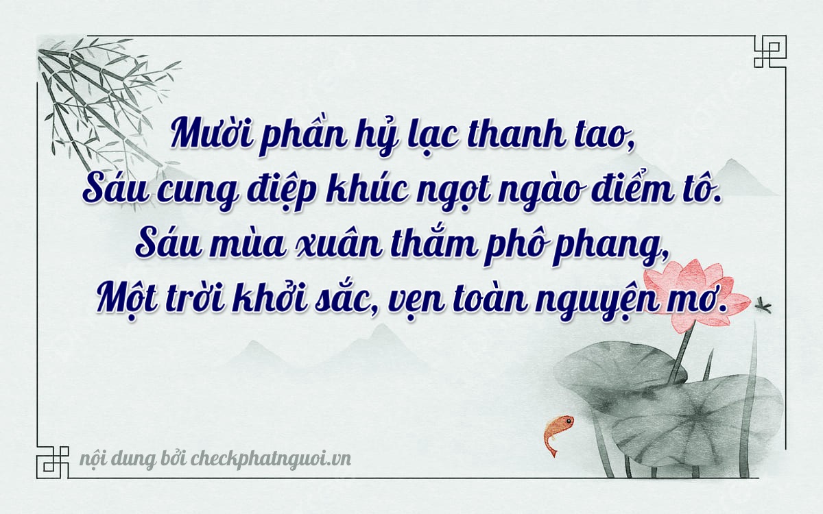Bài thơ ý nghĩa cho <b>biển số 64C1-10661</b> tại website checkphatnguoi.vn