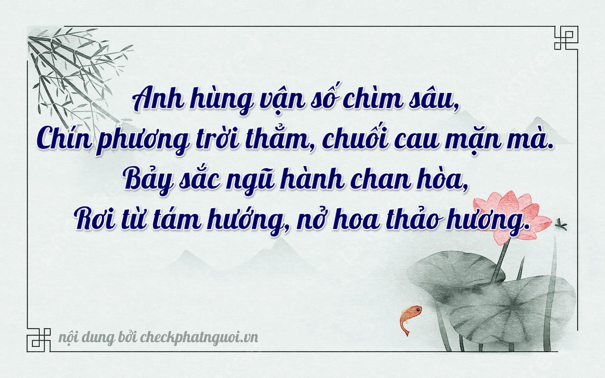 Bài thơ ý nghĩa cho <b>biển số 64E1-29748</b> tại website checkphatnguoi.vn