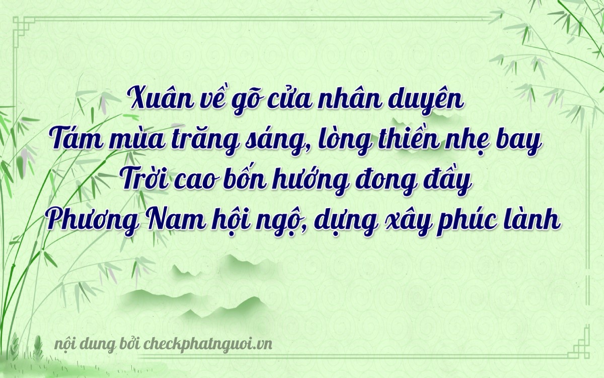 Bài thơ ý nghĩa cho <b>biển số 64FA-09844</b> tại website checkphatnguoi.vn