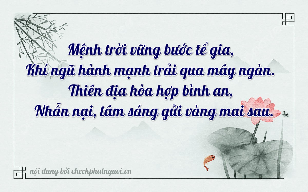 Bài thơ ý nghĩa cho <b>biển số 64Z-13750</b> tại website checkphatnguoi.vn