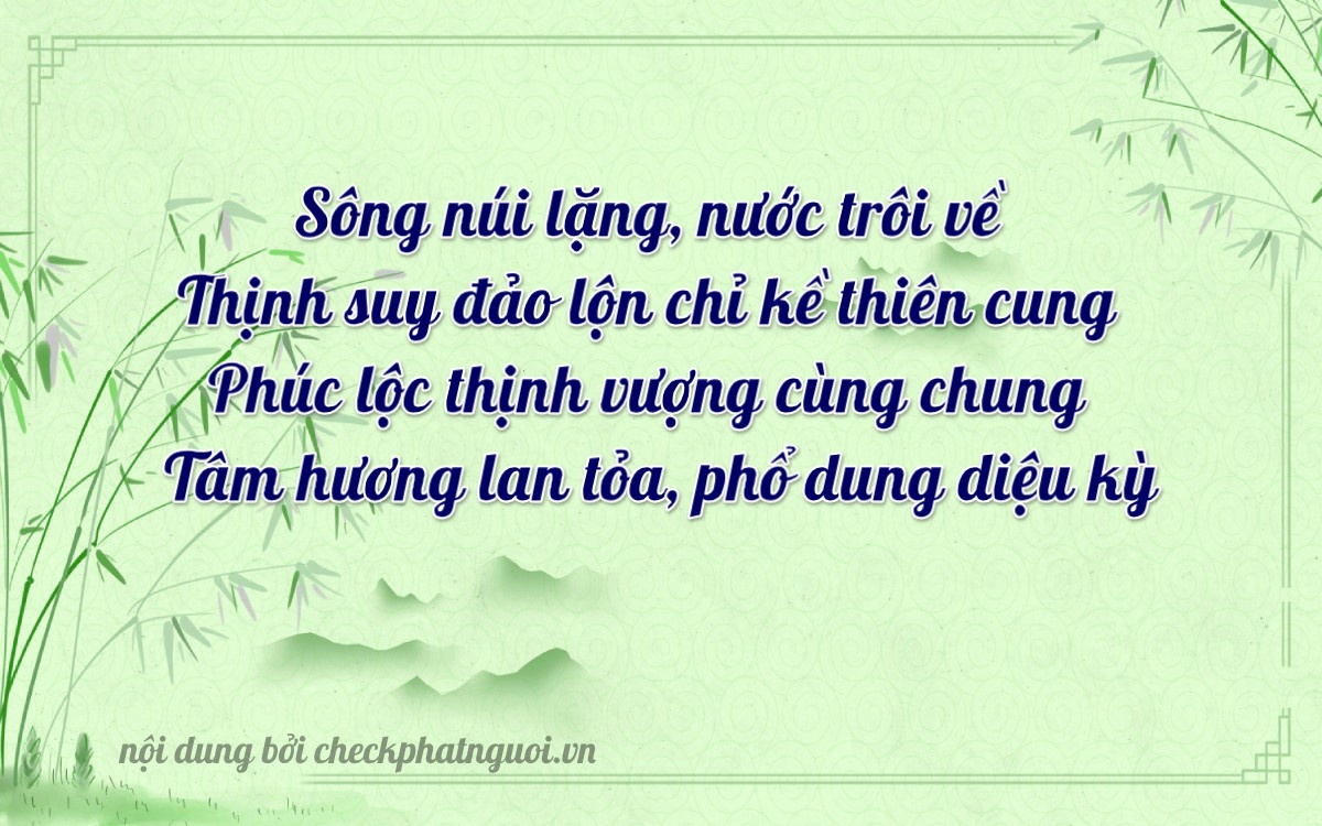 Bài thơ ý nghĩa cho <b>biển số 65021</b> tại website checkphatnguoi.vn