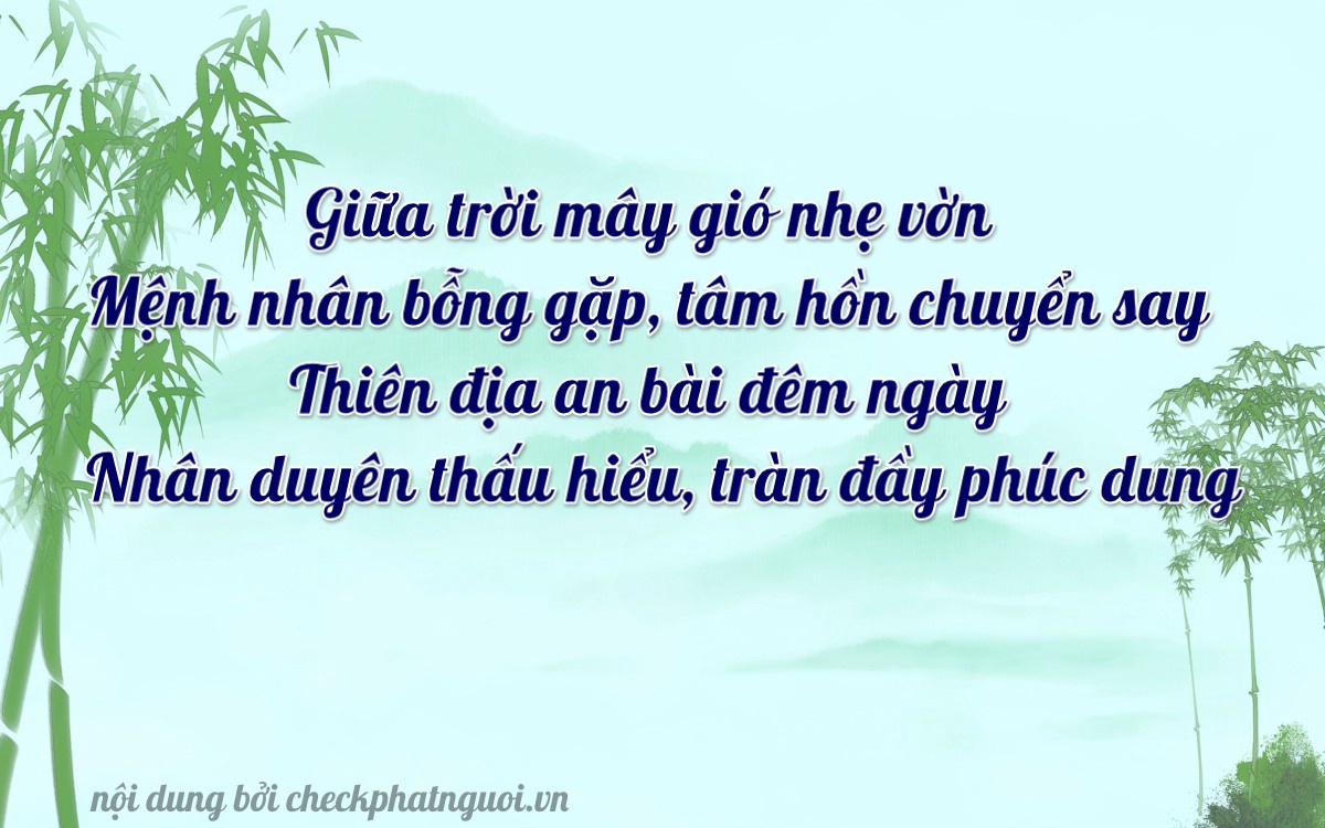 Bài thơ ý nghĩa cho <b>biển số 65A-41747</b> tại website checkphatnguoi.vn