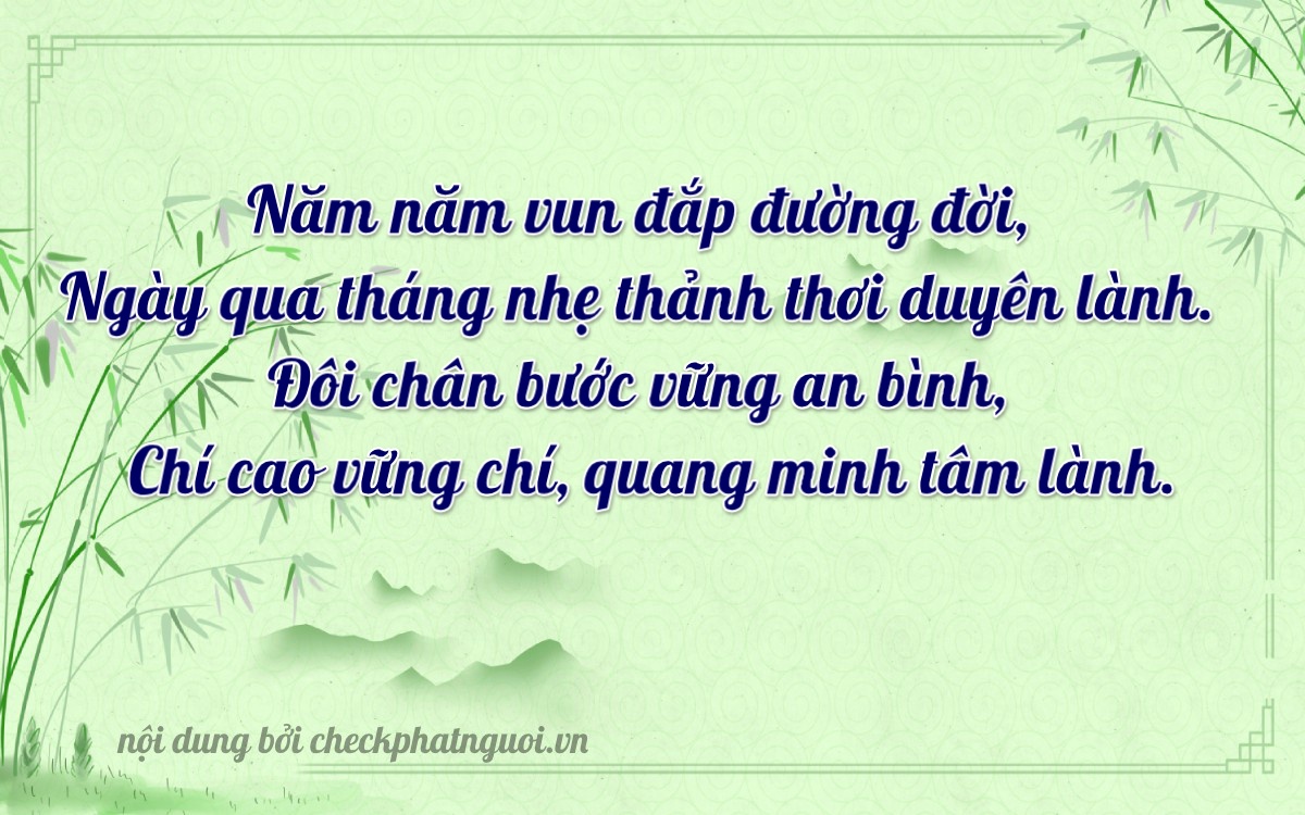 Bài thơ ý nghĩa cho <b>biển số 65A-52579</b> tại website checkphatnguoi.vn