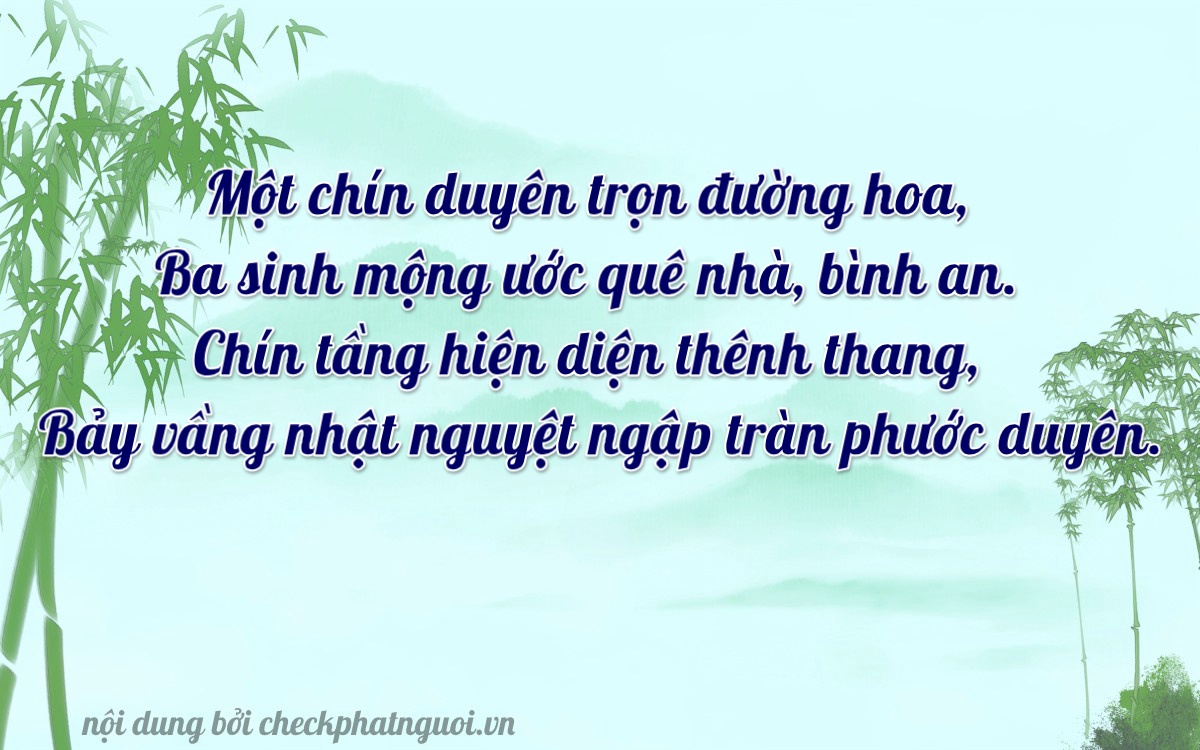 Bài thơ ý nghĩa cho <b>biển số 65AA-13979</b> tại website checkphatnguoi.vn