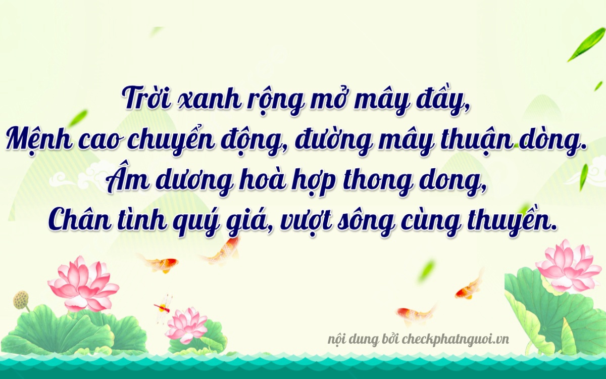 Bài thơ ý nghĩa cho <b>biển số 65AB-00329</b> tại website checkphatnguoi.vn