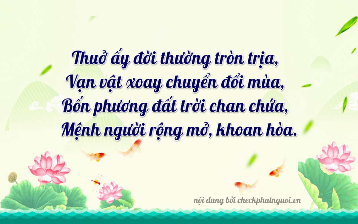 Bài thơ ý nghĩa cho <b>biển số 65B-10040</b> tại website checkphatnguoi.vn