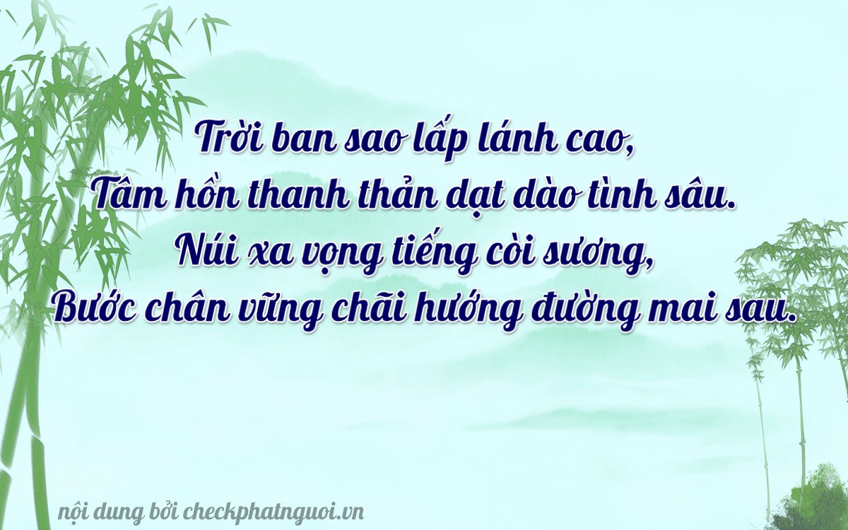 Bài thơ ý nghĩa cho <b>biển số 65E-00248</b> tại website checkphatnguoi.vn