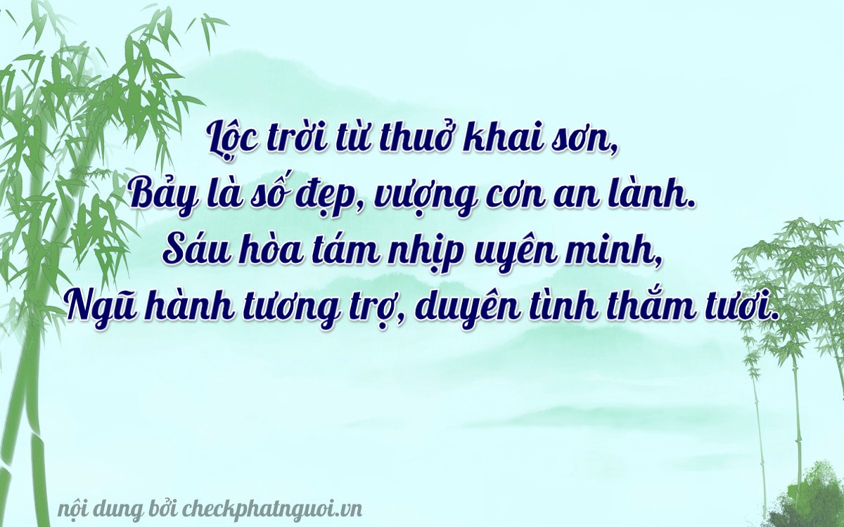 Bài thơ ý nghĩa cho <b>biển số 65F1-70656</b> tại website checkphatnguoi.vn