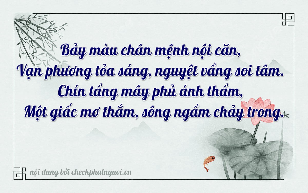 Bài thơ ý nghĩa cho <b>biển số 65F1-78961</b> tại website checkphatnguoi.vn