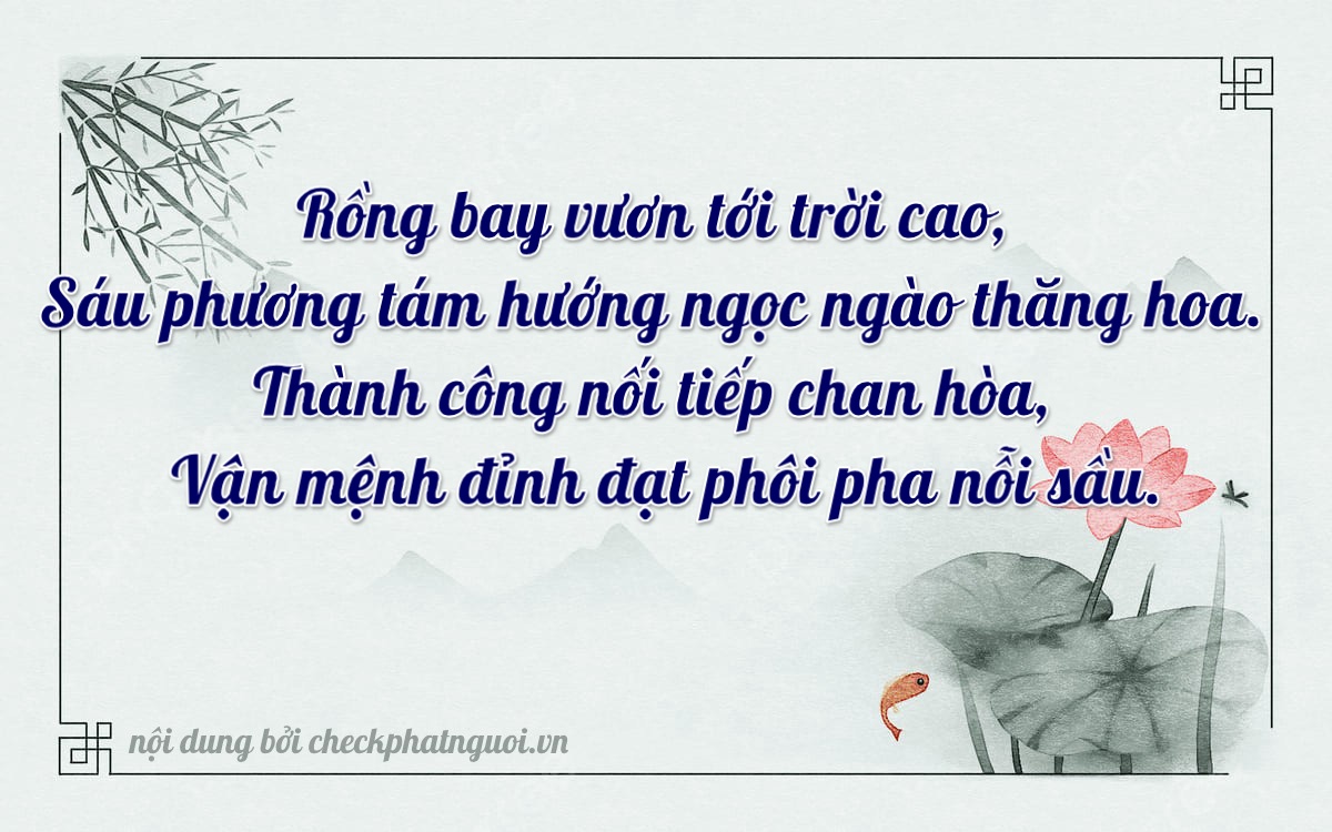 Bài thơ ý nghĩa cho <b>biển số 65G1-36667</b> tại website checkphatnguoi.vn