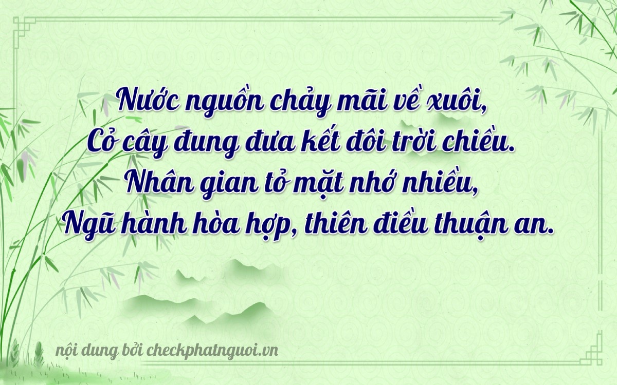 Bài thơ ý nghĩa cho <b>biển số 65L-01200</b> tại website checkphatnguoi.vn