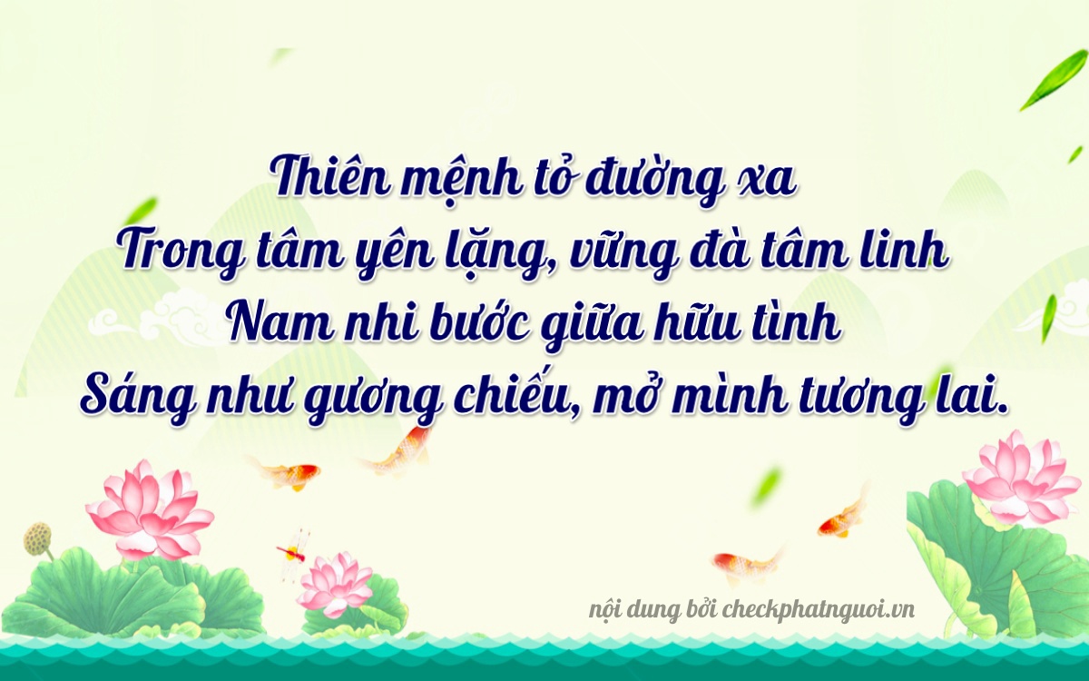 Bài thơ ý nghĩa cho <b>biển số 65M-10551</b> tại website checkphatnguoi.vn