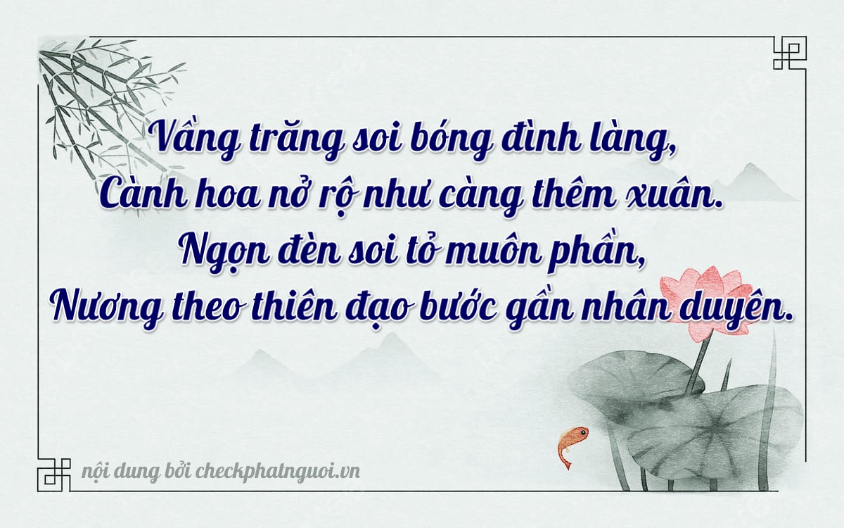 Bài thơ ý nghĩa cho <b>biển số 65MA-10583</b> tại website checkphatnguoi.vn