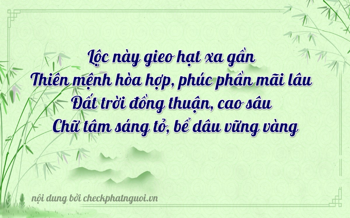 Bài thơ ý nghĩa cho <b>biển số 65MA-10781</b> tại website checkphatnguoi.vn