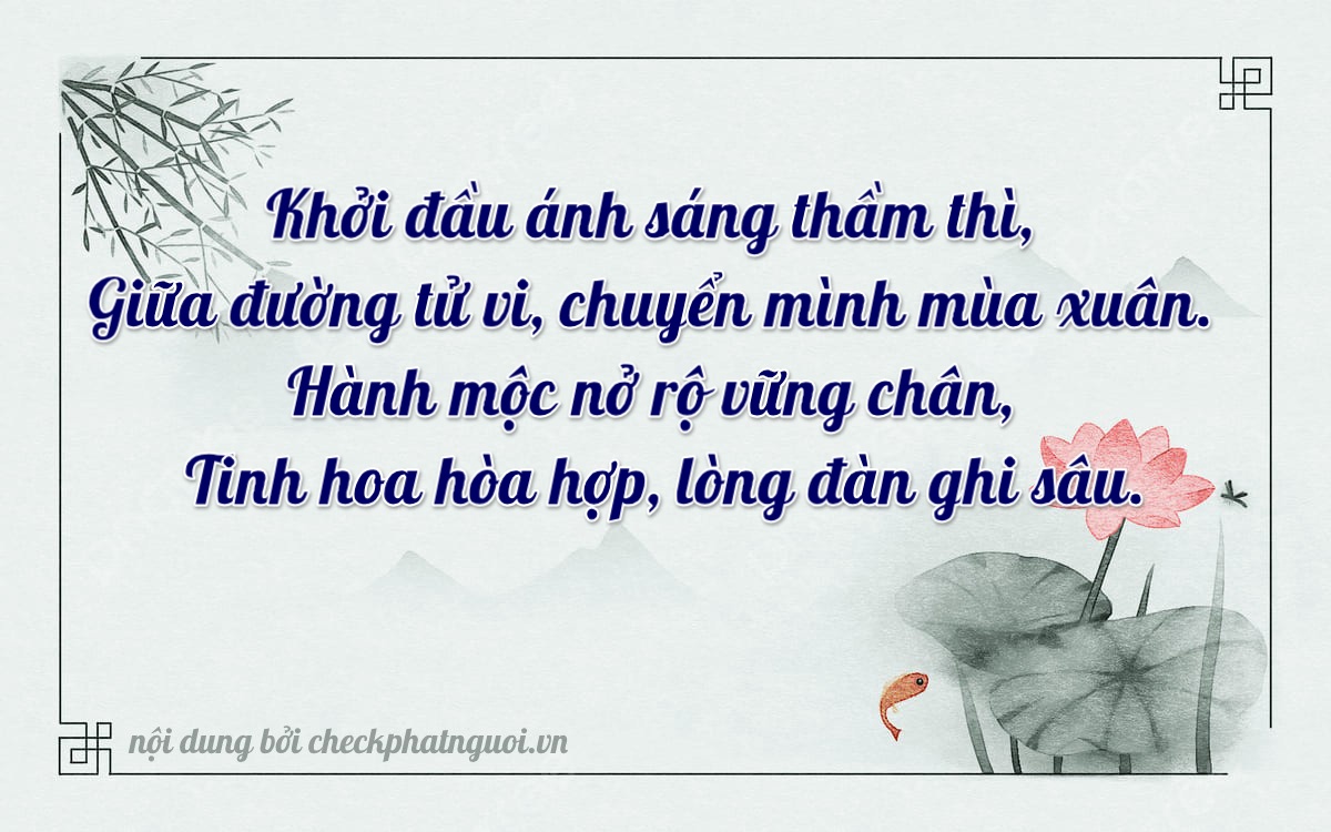 Bài thơ ý nghĩa cho <b>biển số 65P-12371</b> tại website checkphatnguoi.vn