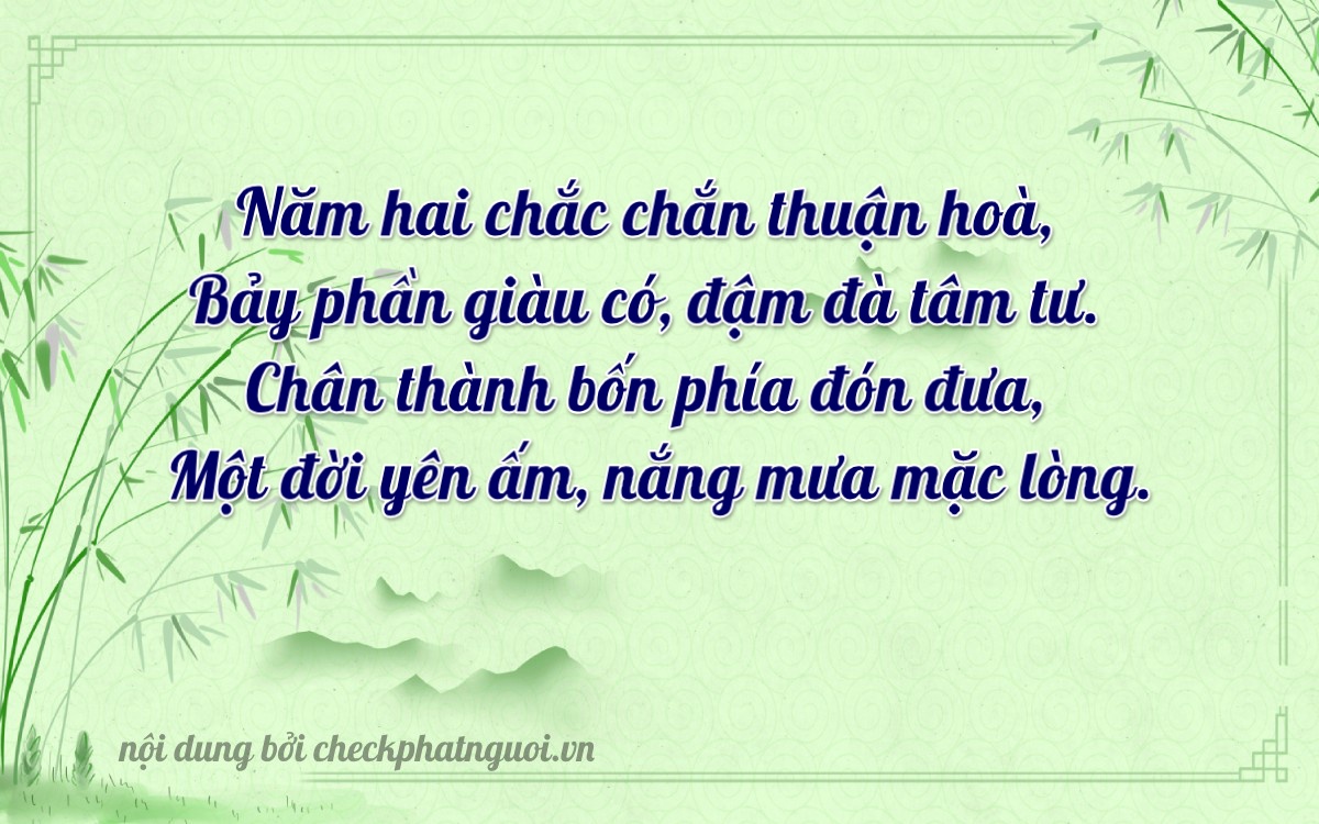 Bài thơ ý nghĩa cho <b>biển số 65P-52741</b> tại website checkphatnguoi.vn