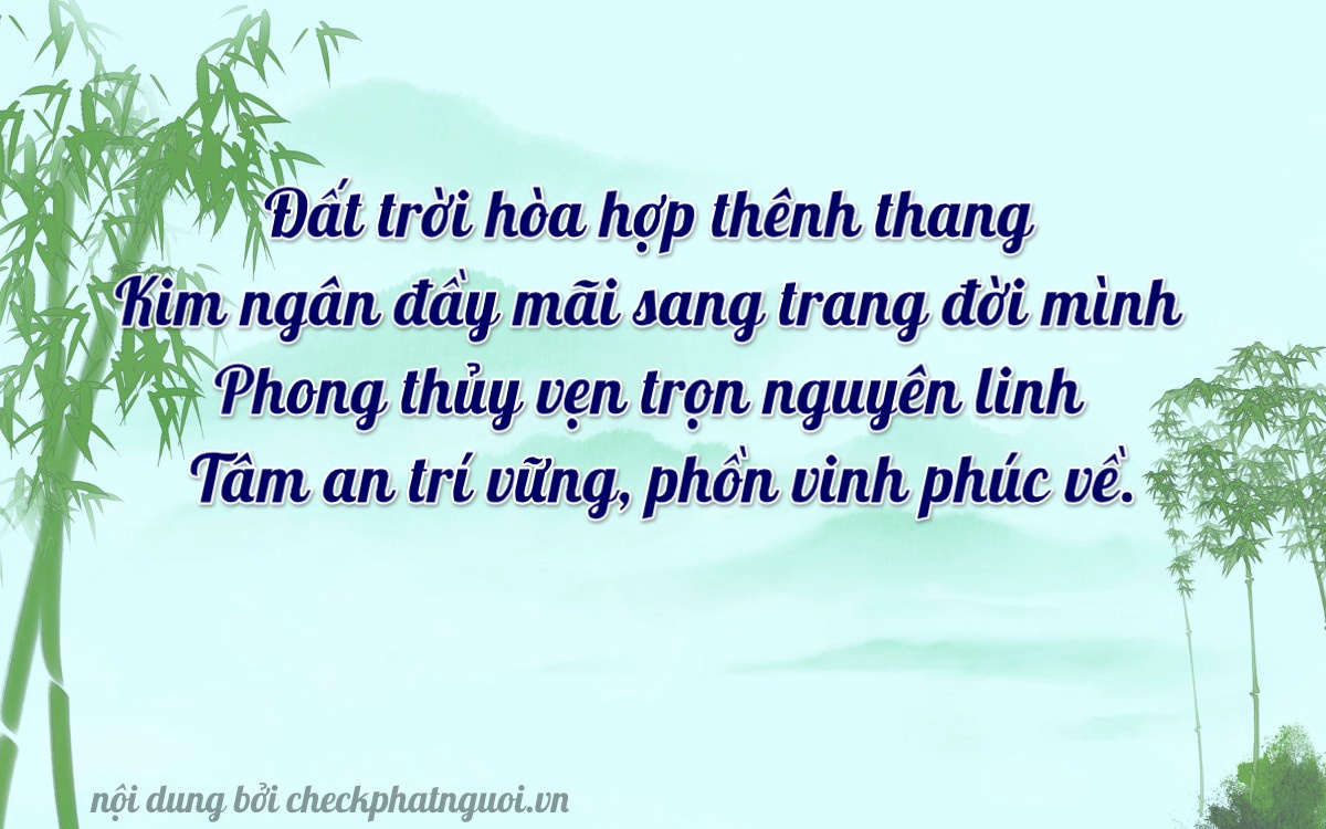 Bài thơ ý nghĩa cho <b>biển số 66656</b> tại website checkphatnguoi.vn