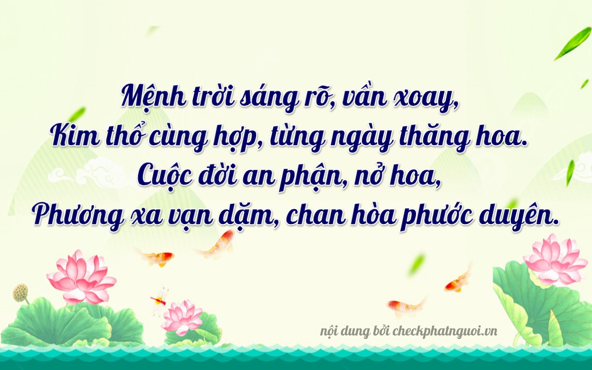 Bài thơ ý nghĩa cho <b>biển số 66A-18740</b> tại website checkphatnguoi.vn