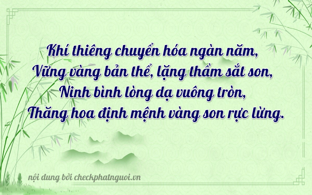 Bài thơ ý nghĩa cho <b>biển số 66B1-43383</b> tại website checkphatnguoi.vn