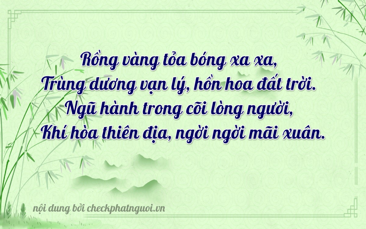 Bài thơ ý nghĩa cho <b>biển số 66C1-56566</b> tại website checkphatnguoi.vn