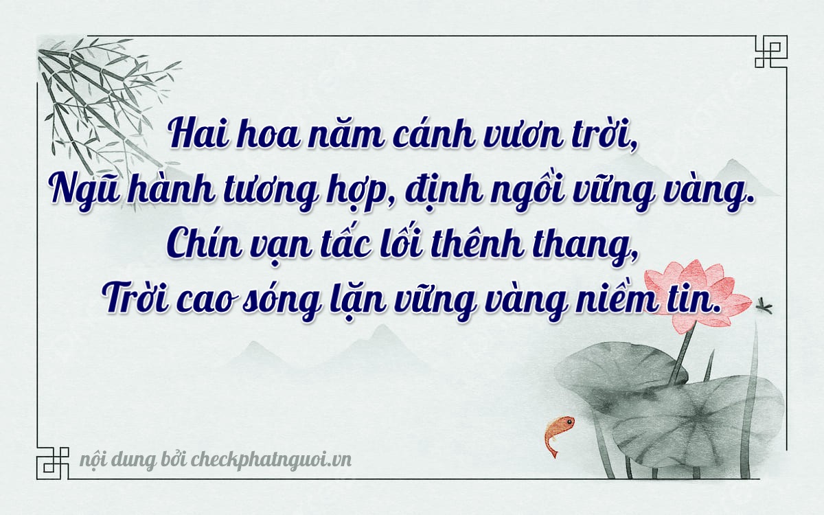 Bài thơ ý nghĩa cho <b>biển số 66FA-25909</b> tại website checkphatnguoi.vn