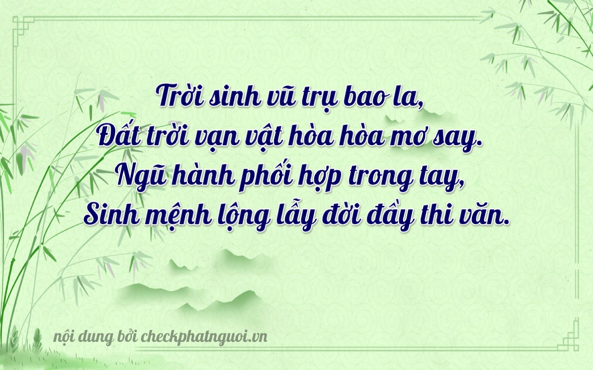 Bài thơ ý nghĩa cho <b>biển số 66LA-22354</b> tại website checkphatnguoi.vn