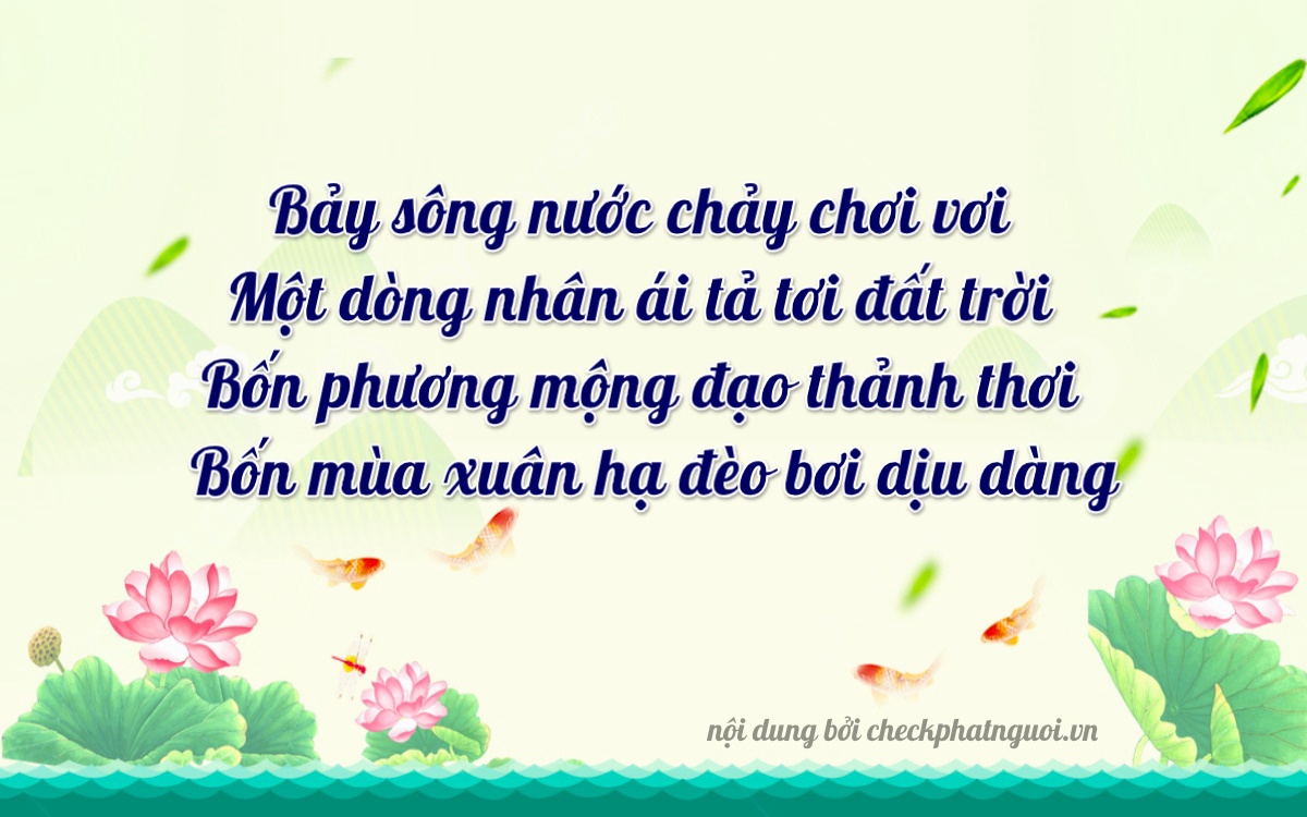 Bài thơ ý nghĩa cho <b>biển số 66MA-17744</b> tại website checkphatnguoi.vn