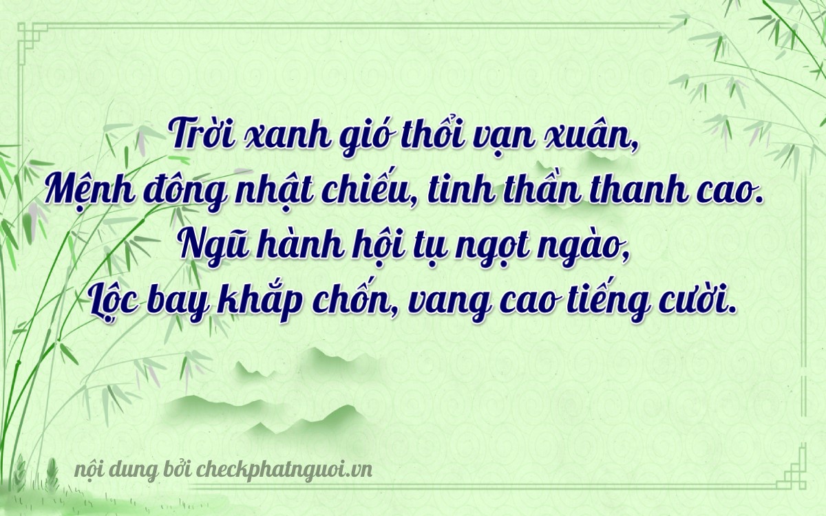 Bài thơ ý nghĩa cho <b>biển số 66P2-29681</b> tại website checkphatnguoi.vn