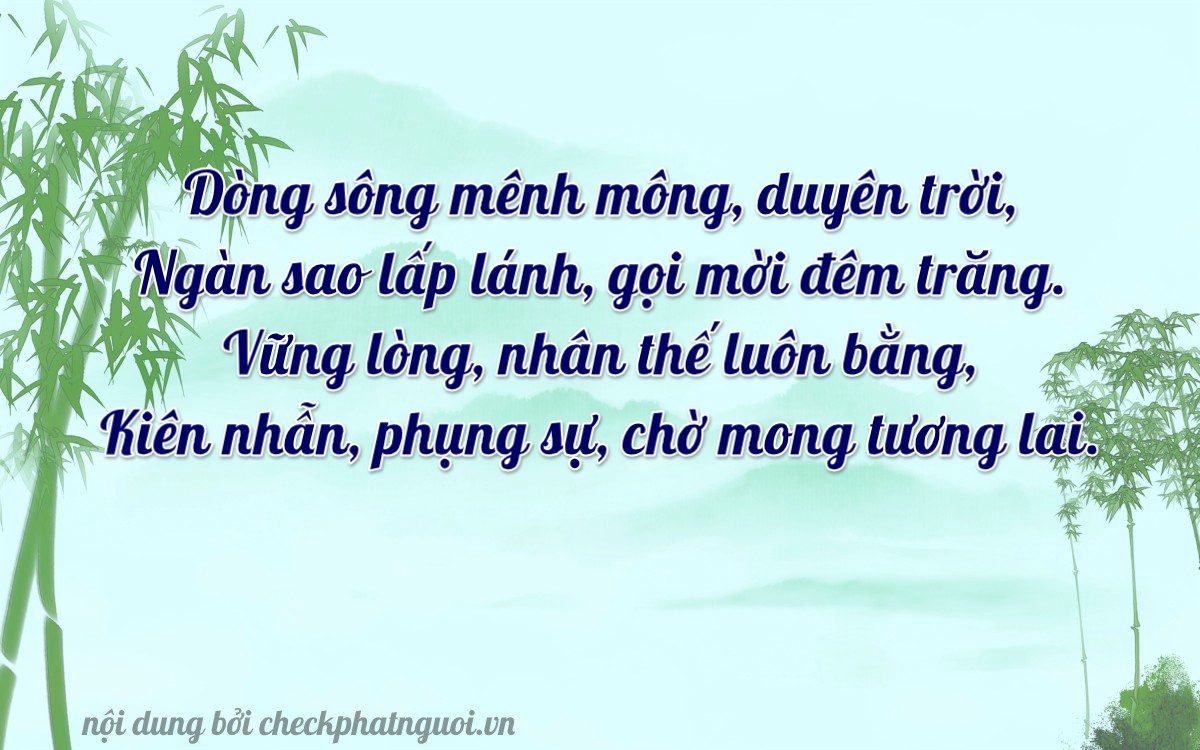 Bài thơ ý nghĩa cho <b>biển số 67A-22404</b> tại website checkphatnguoi.vn