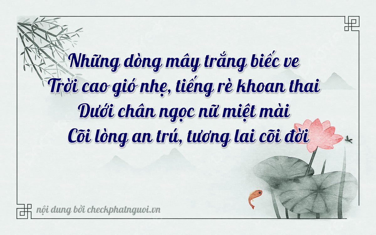 Bài thơ ý nghĩa cho <b>biển số 67A-37262</b> tại website checkphatnguoi.vn