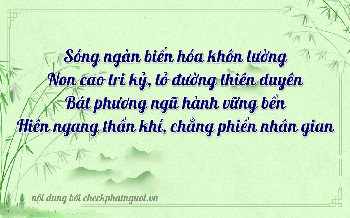 Bài thơ ý nghĩa cho <b>biển số 67B2-86512</b> tại website checkphatnguoi.vn