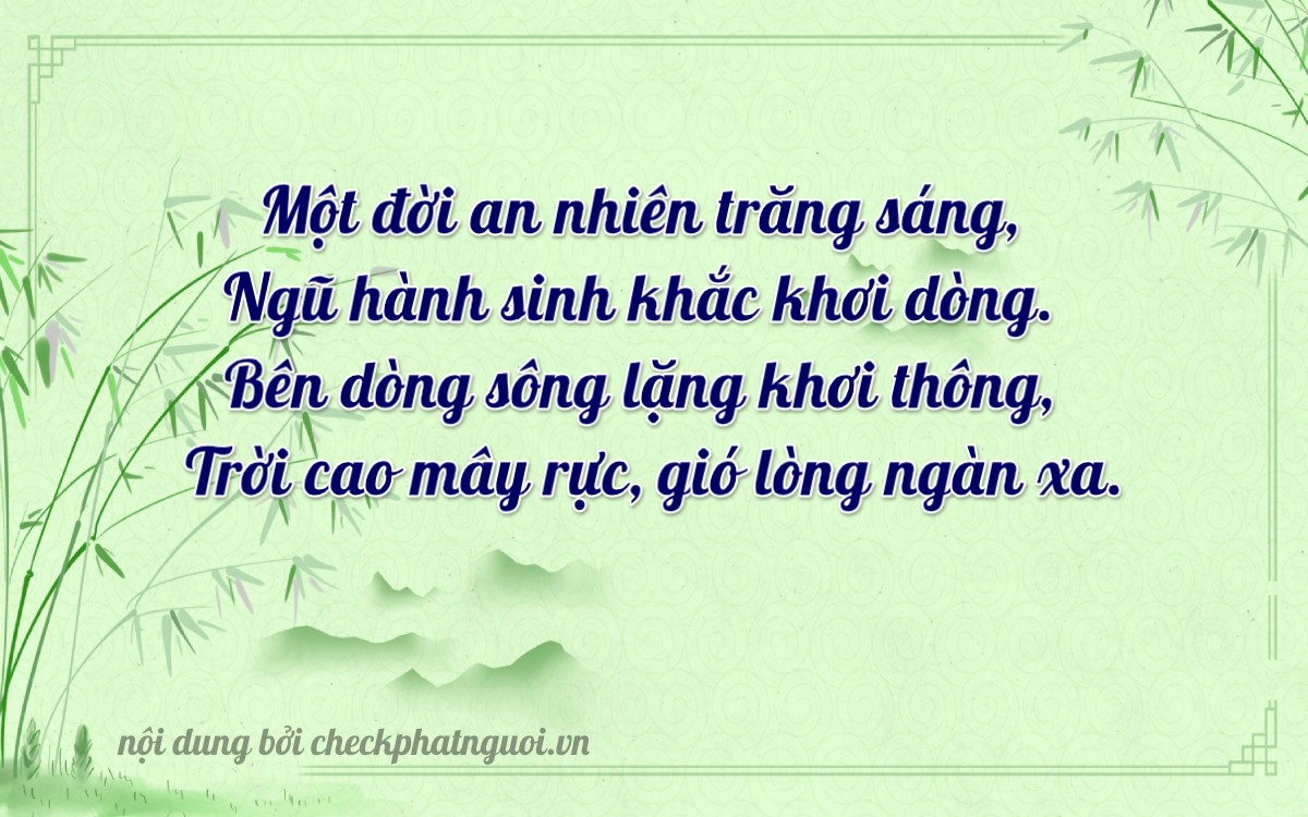 Bài thơ ý nghĩa cho <b>biển số 67D2-00686</b> tại website checkphatnguoi.vn