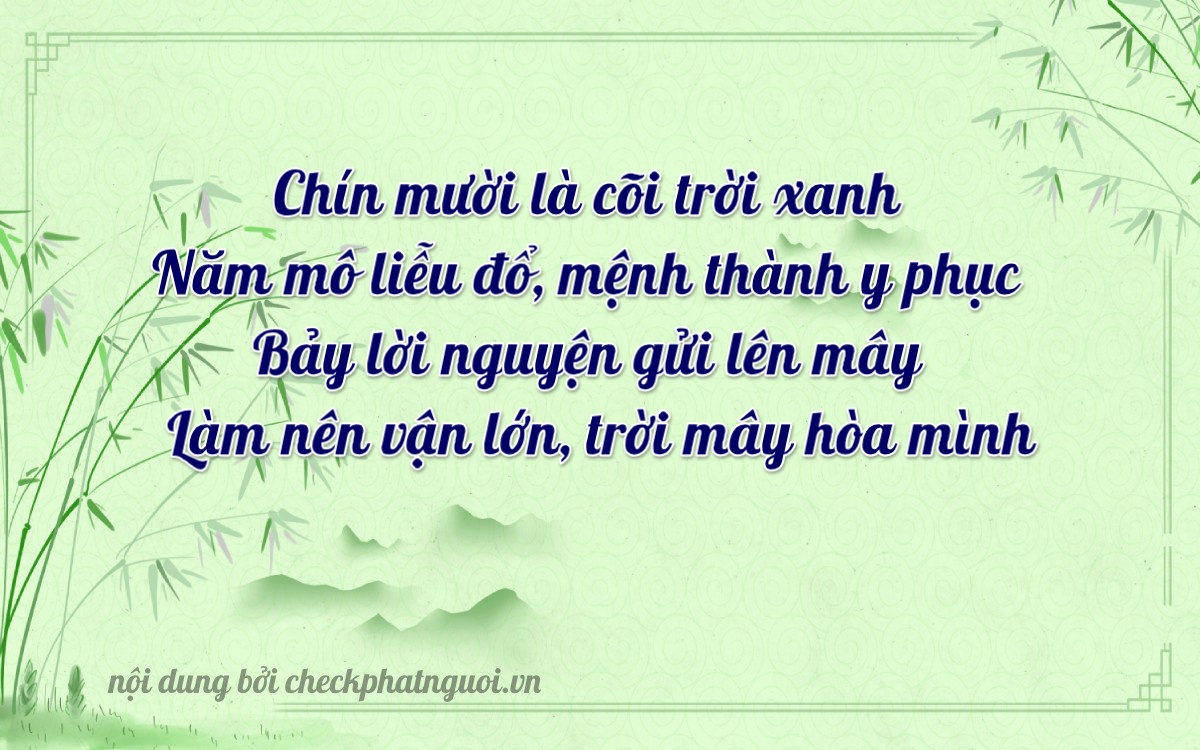 Bài thơ ý nghĩa cho <b>biển số 67L1-07911</b> tại website checkphatnguoi.vn