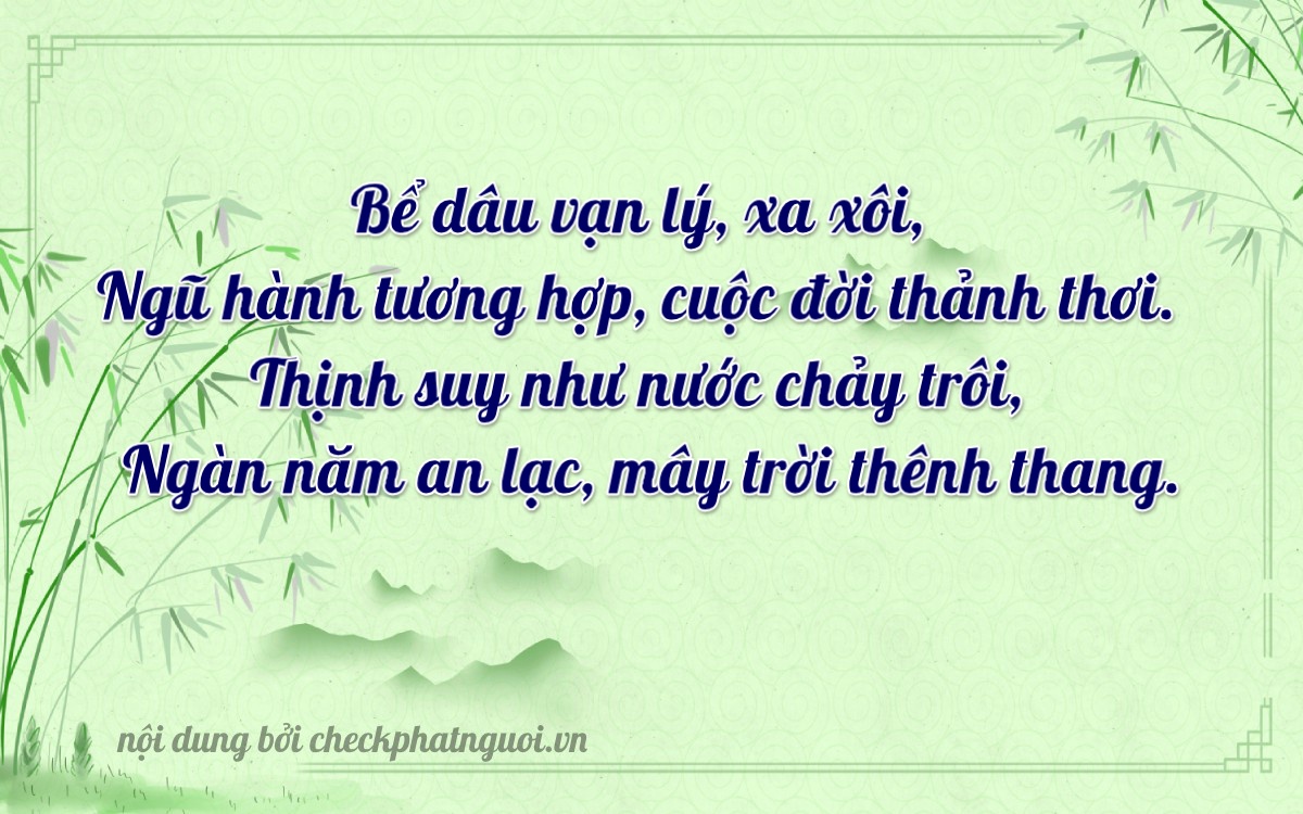 Bài thơ ý nghĩa cho <b>biển số 67L2-05812</b> tại website checkphatnguoi.vn