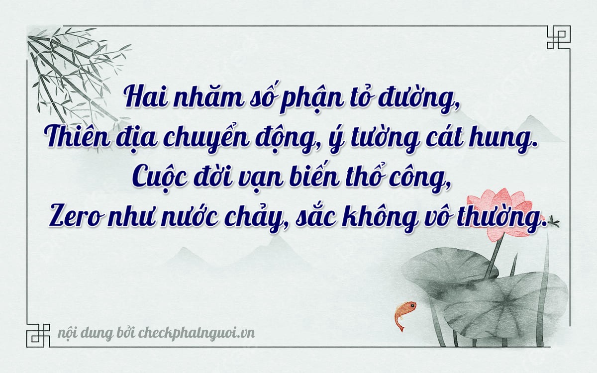 Bài thơ ý nghĩa cho <b>biển số 68A-23500</b> tại website checkphatnguoi.vn