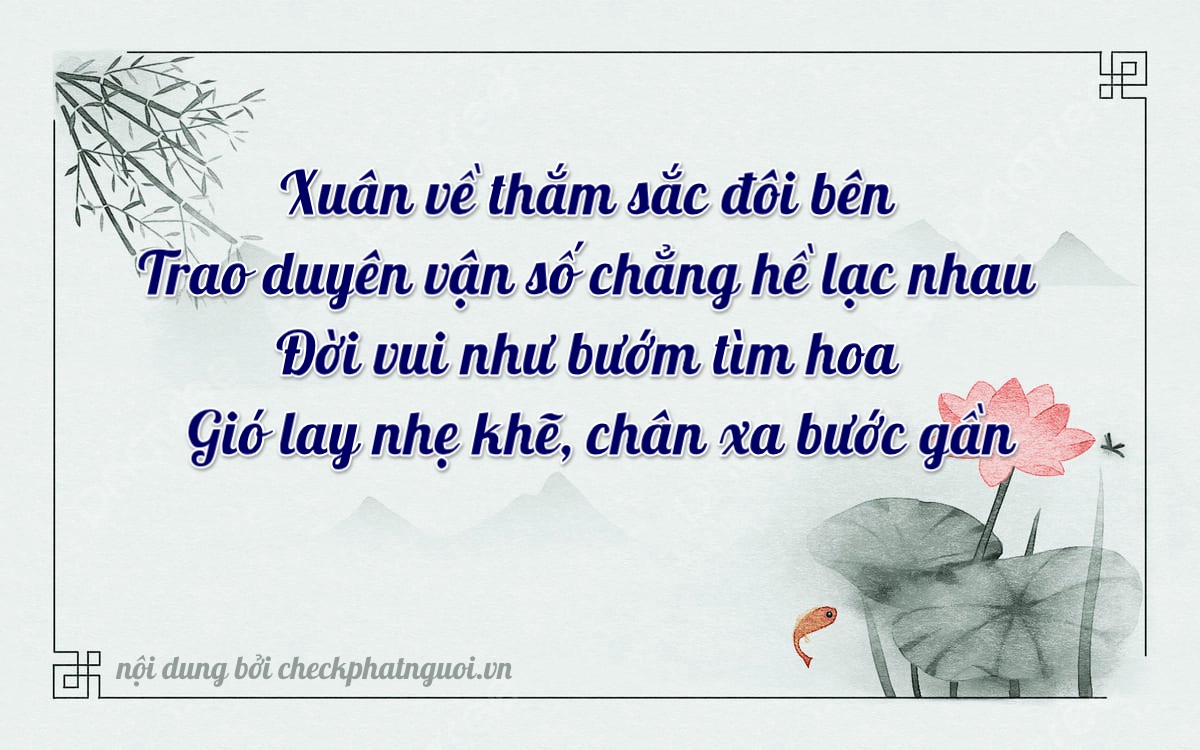 Bài thơ ý nghĩa cho <b>biển số 68A-39687</b> tại website checkphatnguoi.vn