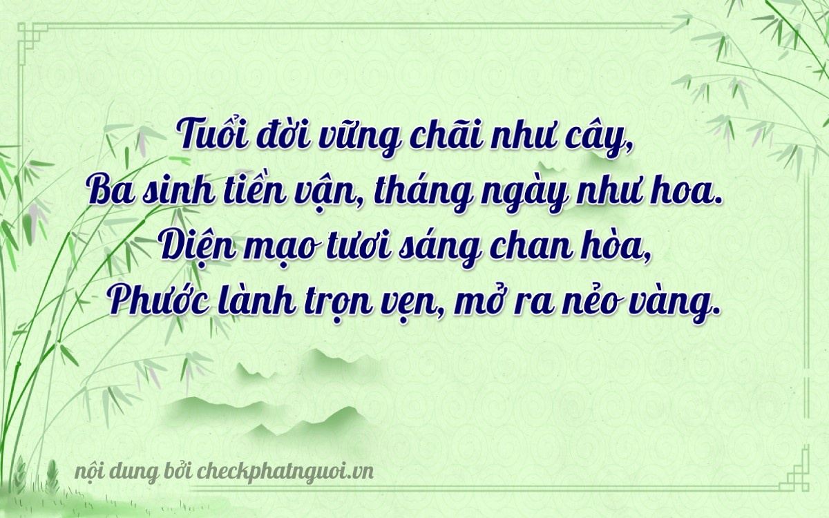 Bài thơ ý nghĩa cho <b>biển số 68AB-18085</b> tại website checkphatnguoi.vn