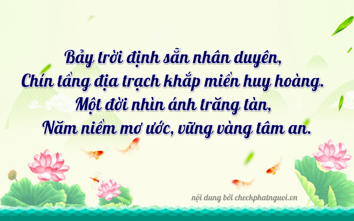 Bài thơ ý nghĩa cho <b>biển số 68C1-79015</b> tại website checkphatnguoi.vn