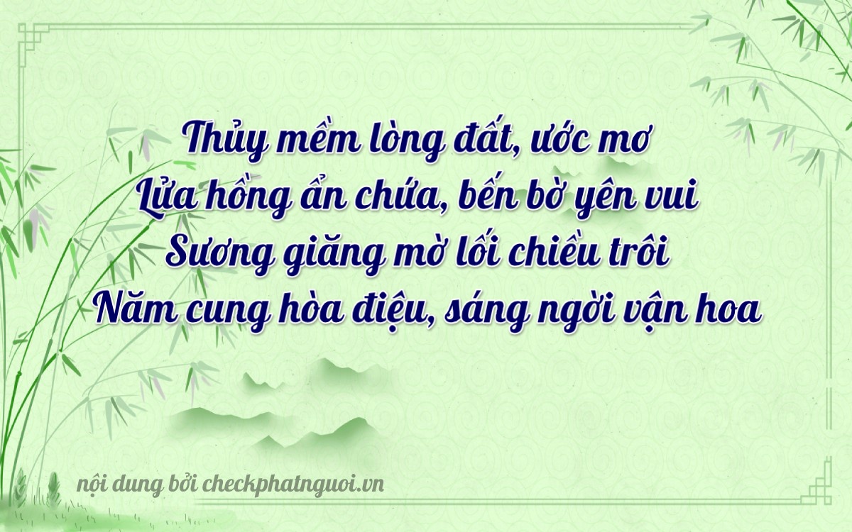 Bài thơ ý nghĩa cho <b>biển số 68E1-64403</b> tại website checkphatnguoi.vn