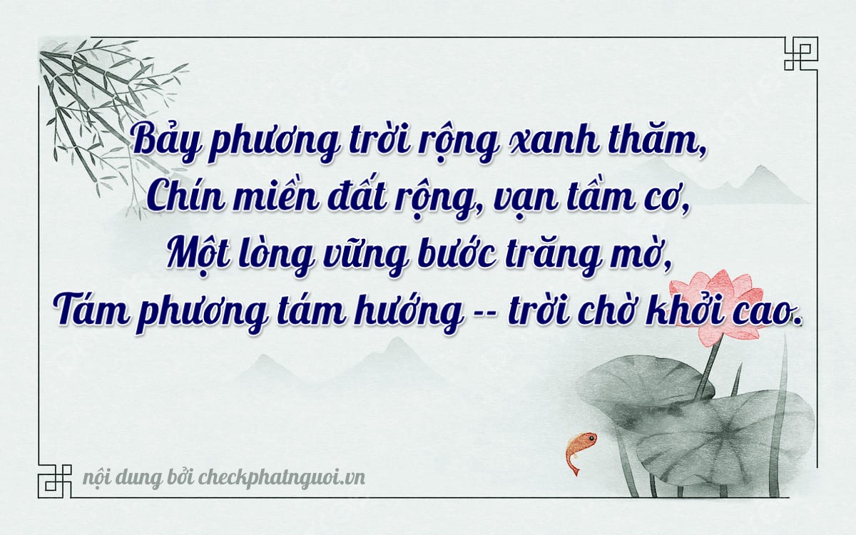 Bài thơ ý nghĩa cho <b>biển số 68G1-79158</b> tại website checkphatnguoi.vn
