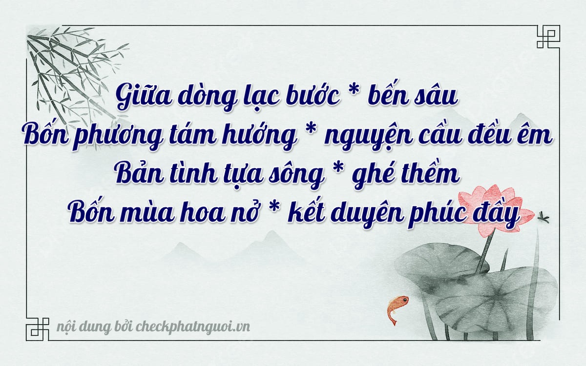 Bài thơ ý nghĩa cho <b>biển số 68G2-06704</b> tại website checkphatnguoi.vn