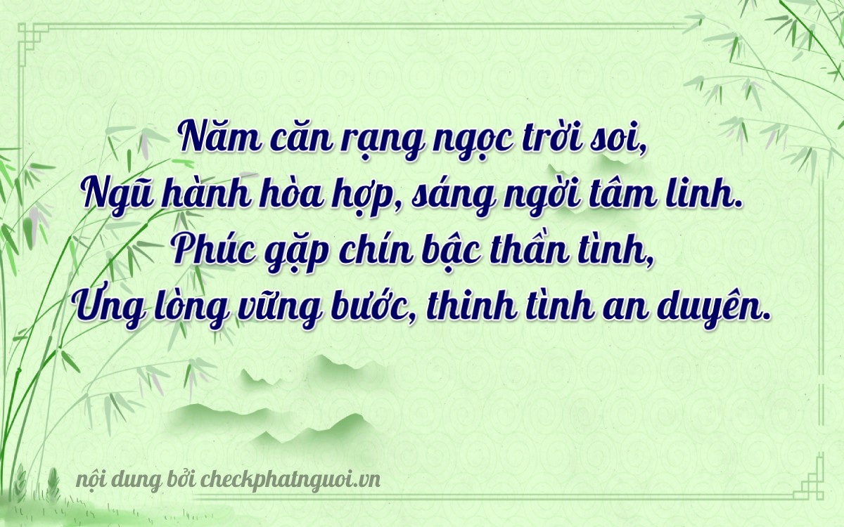 Bài thơ ý nghĩa cho <b>biển số 68H-05918</b> tại website checkphatnguoi.vn