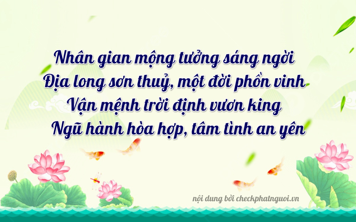 Bài thơ ý nghĩa cho <b>biển số 68N1-39662</b> tại website checkphatnguoi.vn