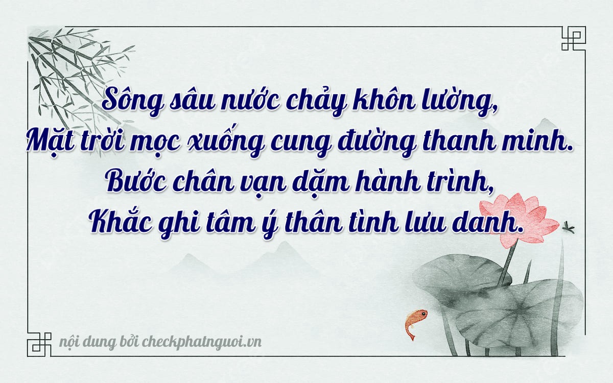 Bài thơ ý nghĩa cho <b>biển số 68P1-44631</b> tại website checkphatnguoi.vn