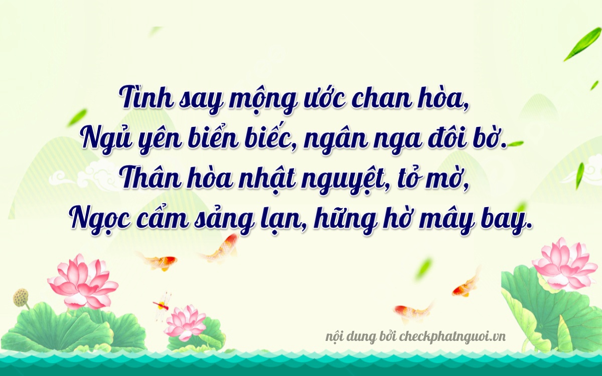 Bài thơ ý nghĩa cho <b>biển số 68S1-63224</b> tại website checkphatnguoi.vn