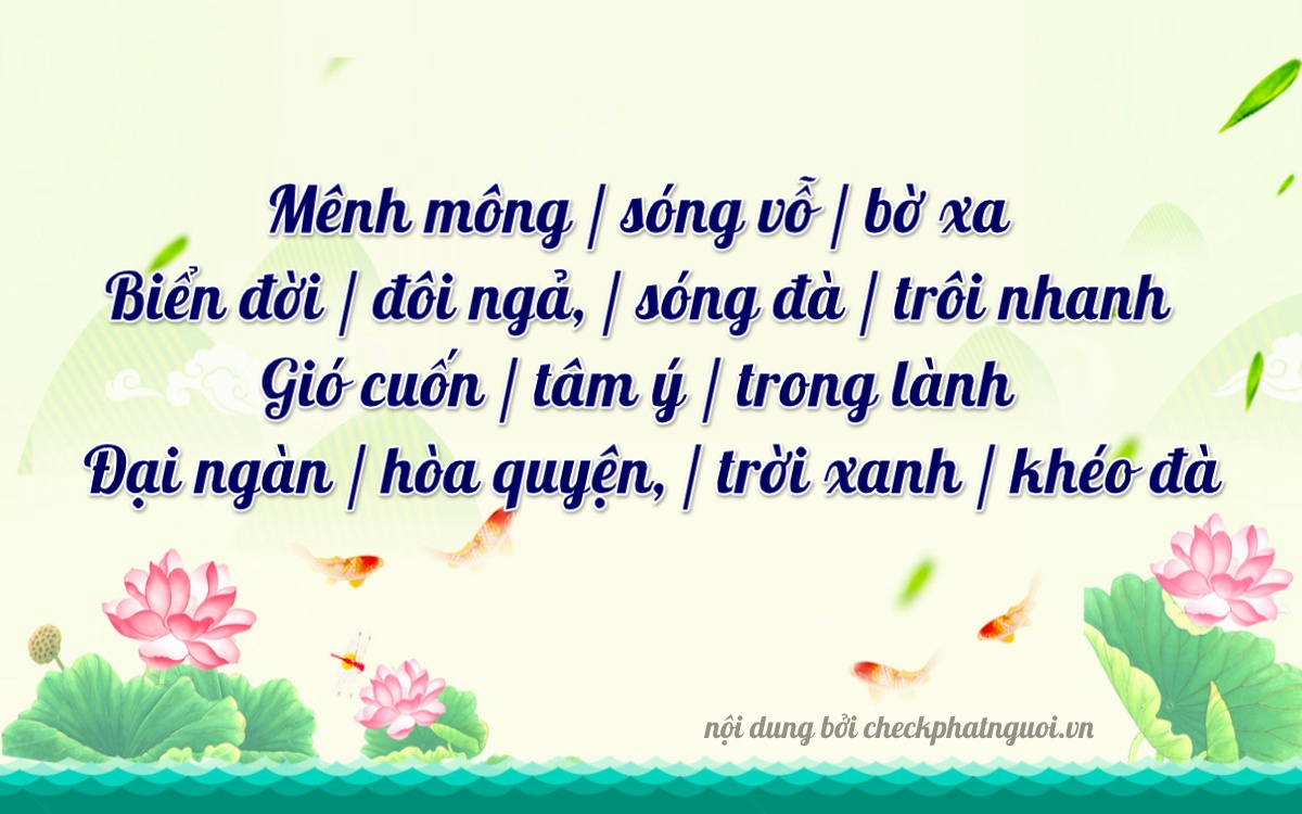 Bài thơ ý nghĩa cho <b>biển số 68T1-33328</b> tại website checkphatnguoi.vn